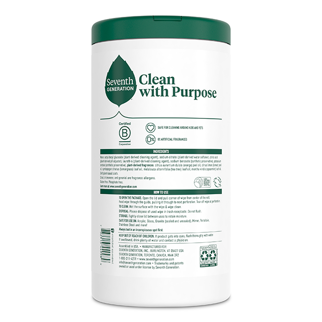 Multi-Surface Wipes - Lemon Zest - Image 2