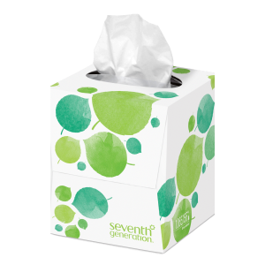 100% Recycled Facial Tissue