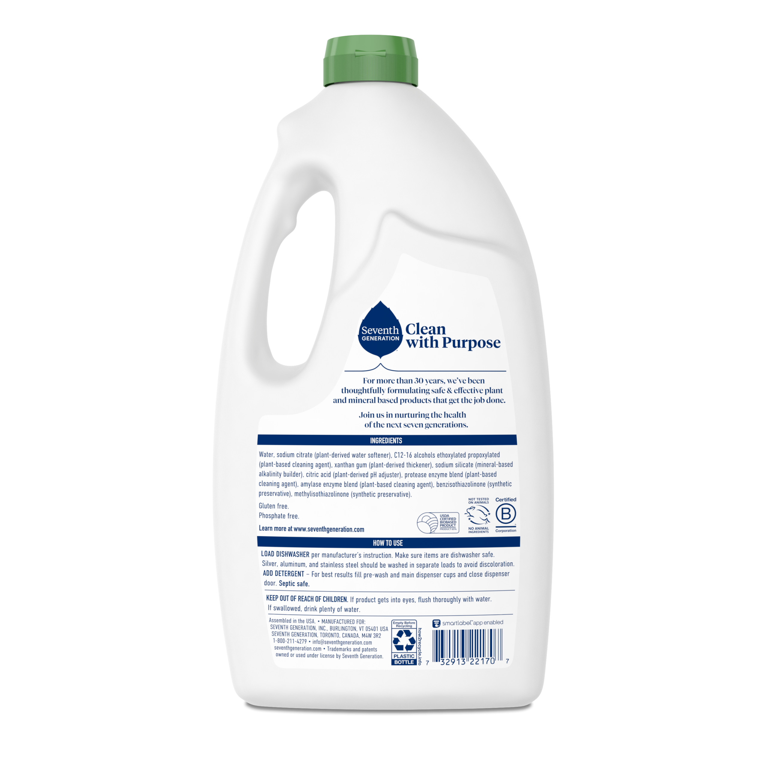Dishwasher Detergent Gel - Free & Clear - Image 2