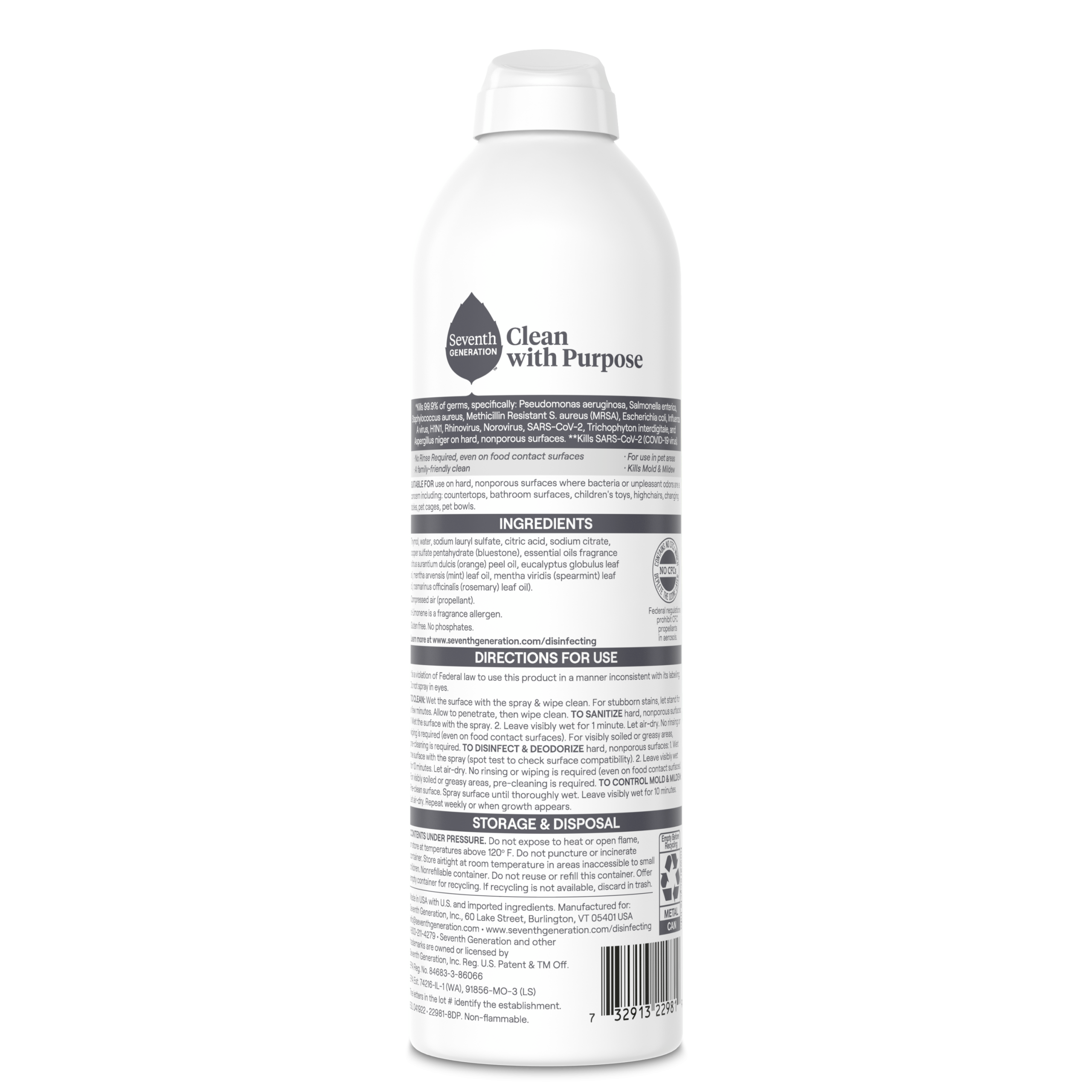 Disinfectant Spray - Eucalyptus Spearmint & Thyme - Image 2