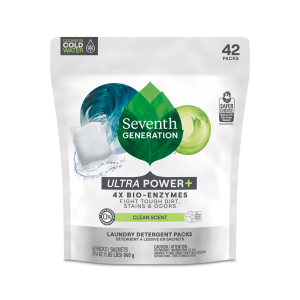 Power+ Laundry Detergent Packs - Clean Scent