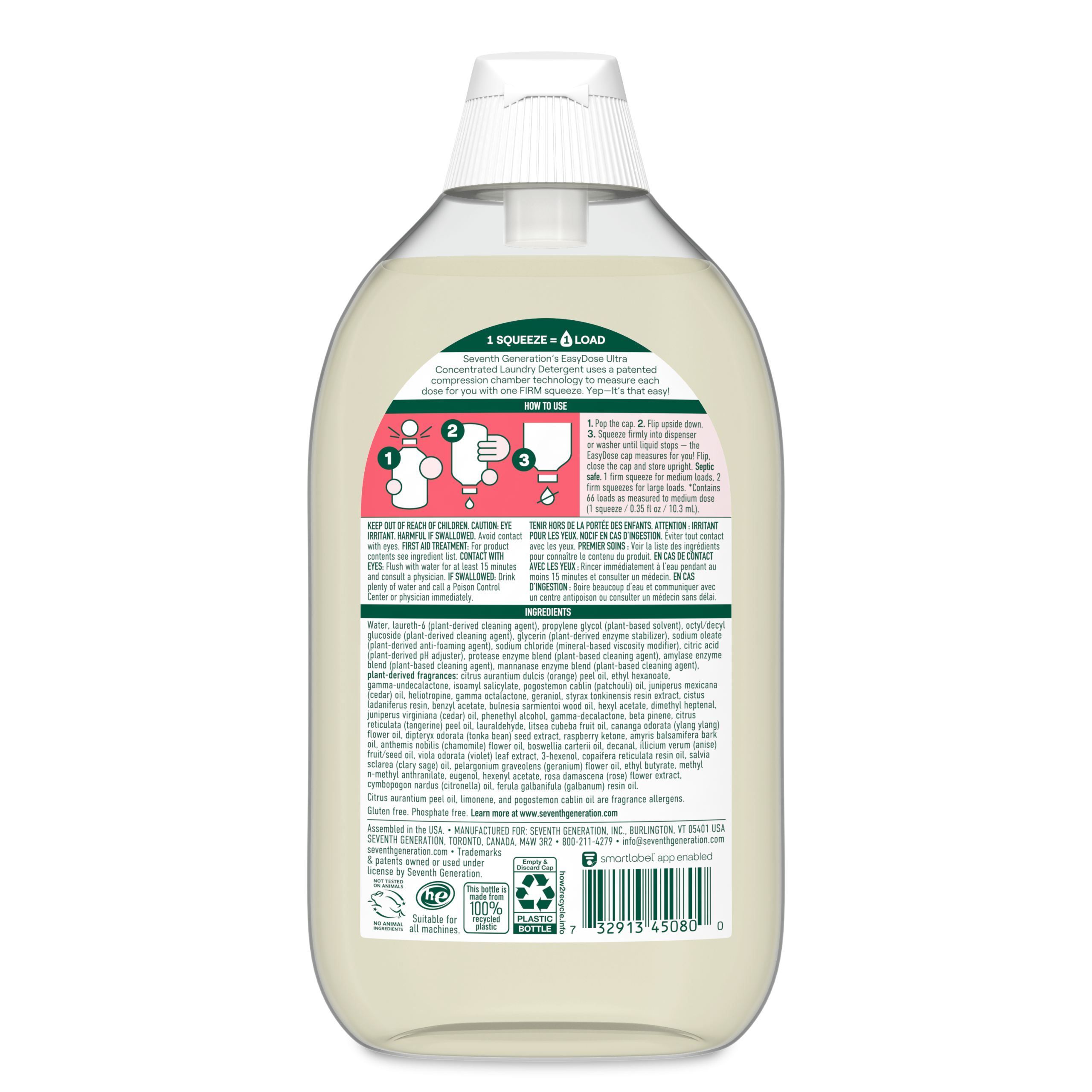 EasyDose Ultra Concentrated Laundry Detergent - Mango & Mandarin - Image 2