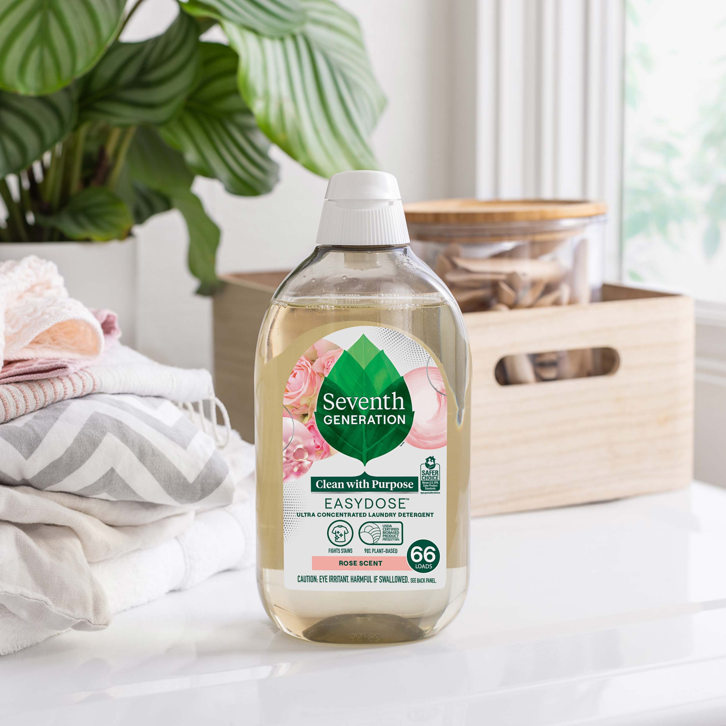 EasyDose Ultra Concentrated Laundry Detergent - Rose - Image 3