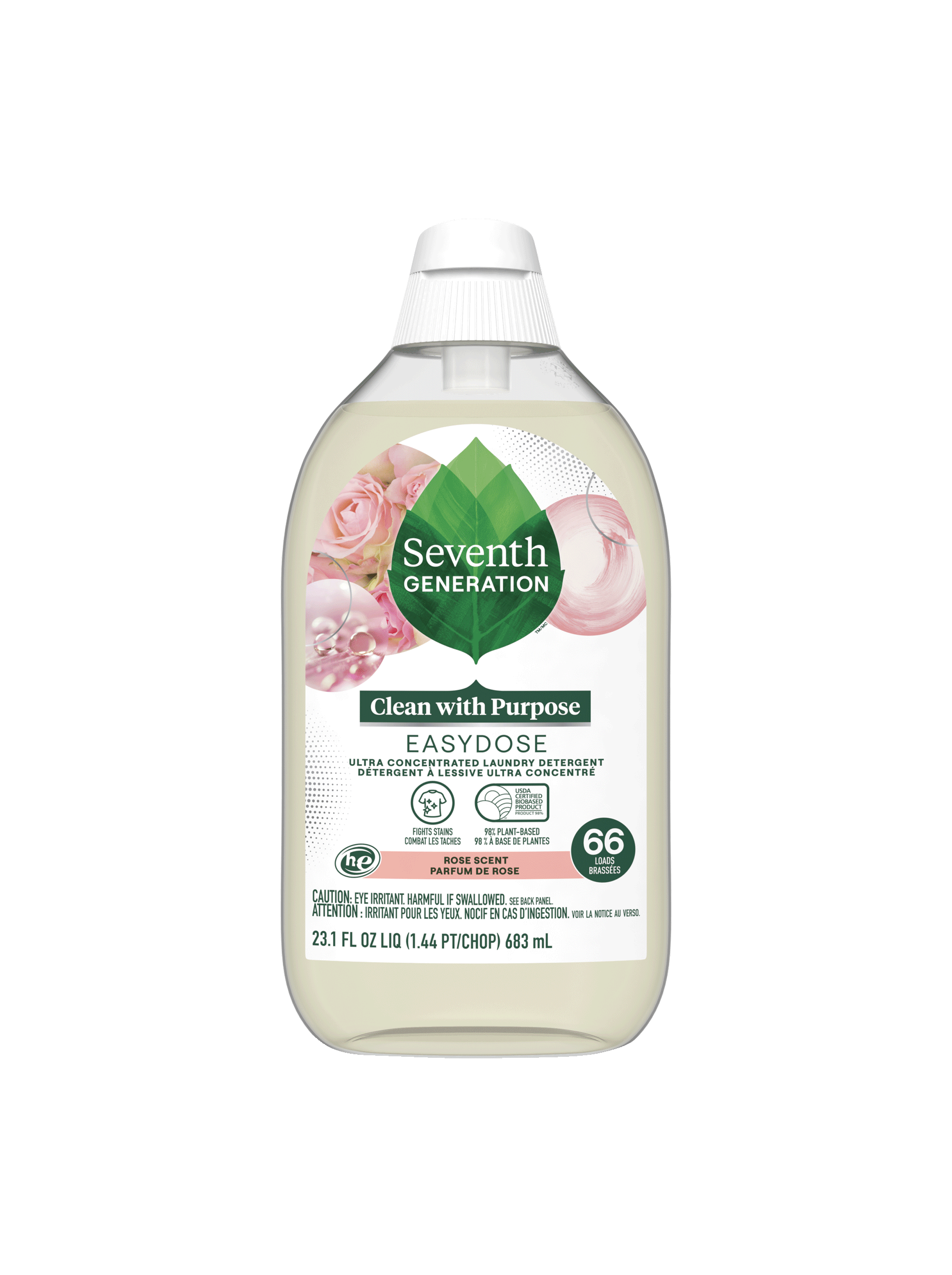 EasyDose Ultra Concentrated Laundry Detergent - Rose