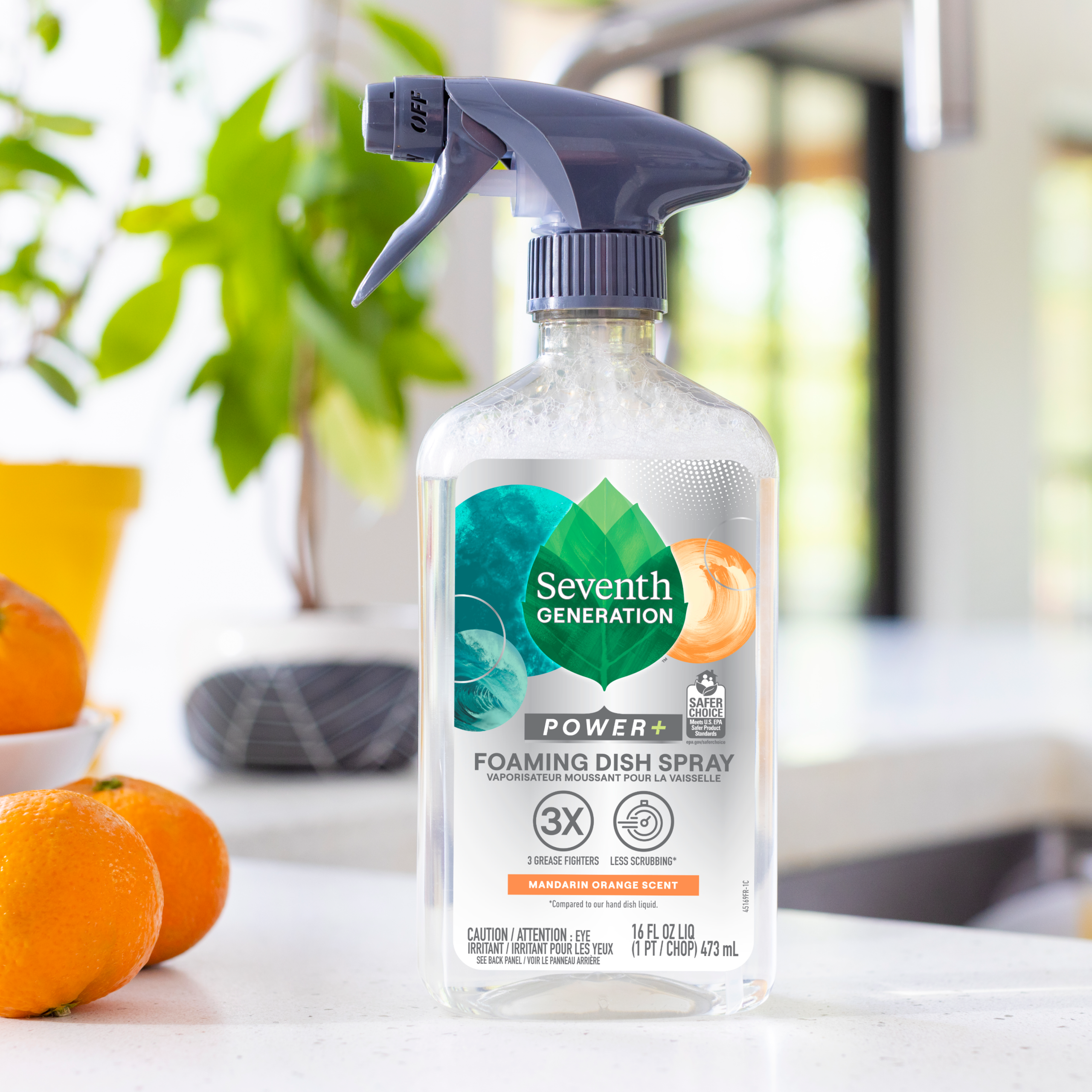 Foaming Dish Spray - Mandarin Orange - Image 3