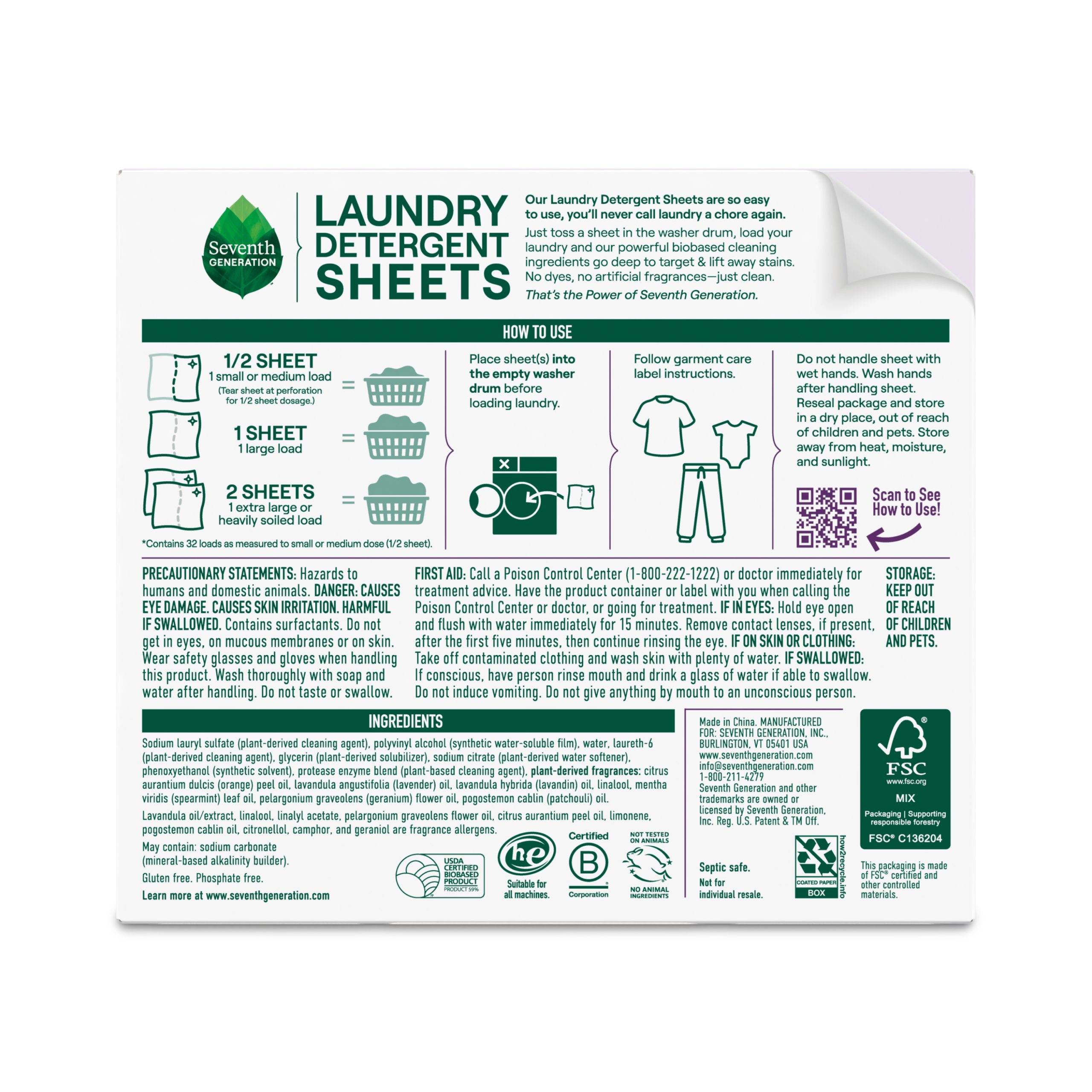 Laundry Detergent Sheets - Fresh Lavender - Image 2